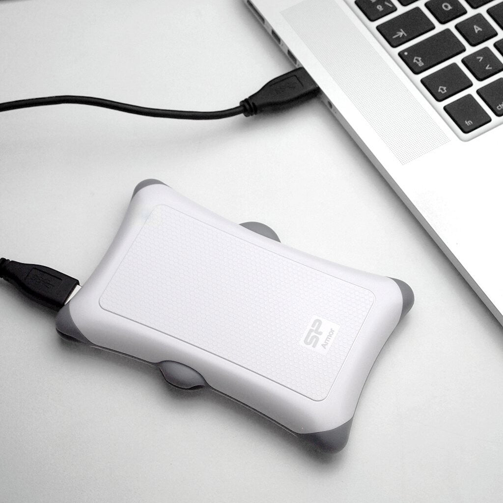 Silicon Power Armor A30 ekstern harddisk 1 TB 2.5" USB Type-A 3.2 Gen 1 (3.1 Gen 1) Hvid