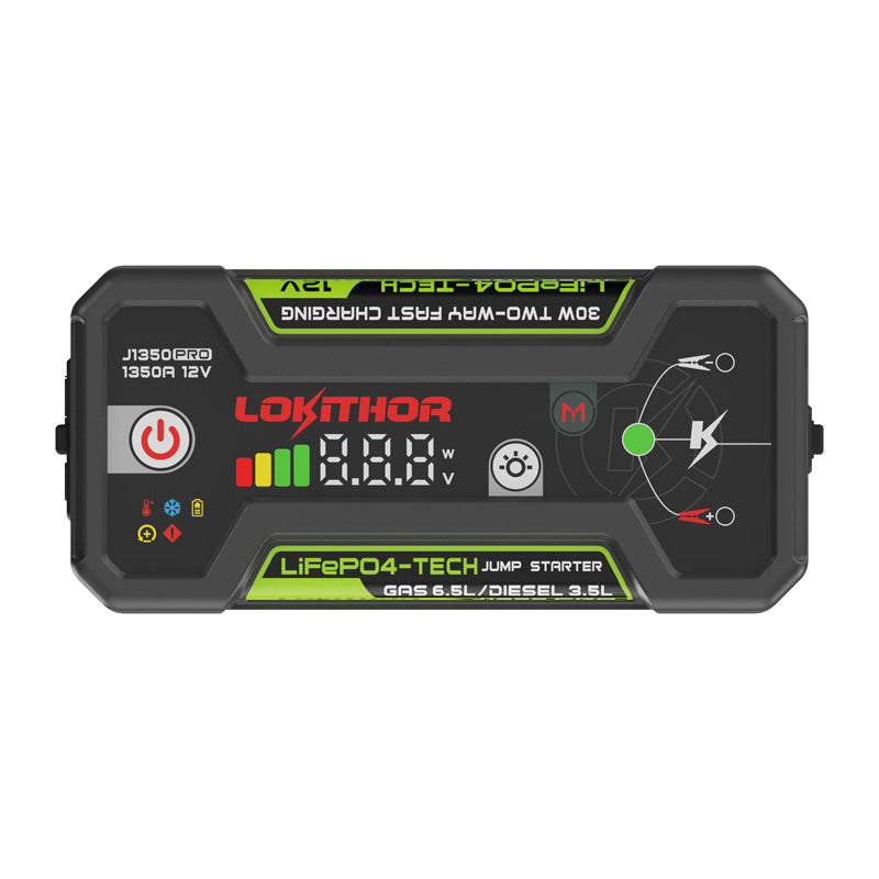 LOKITHOR J1350 Pro 25.6Wh Jump Starter