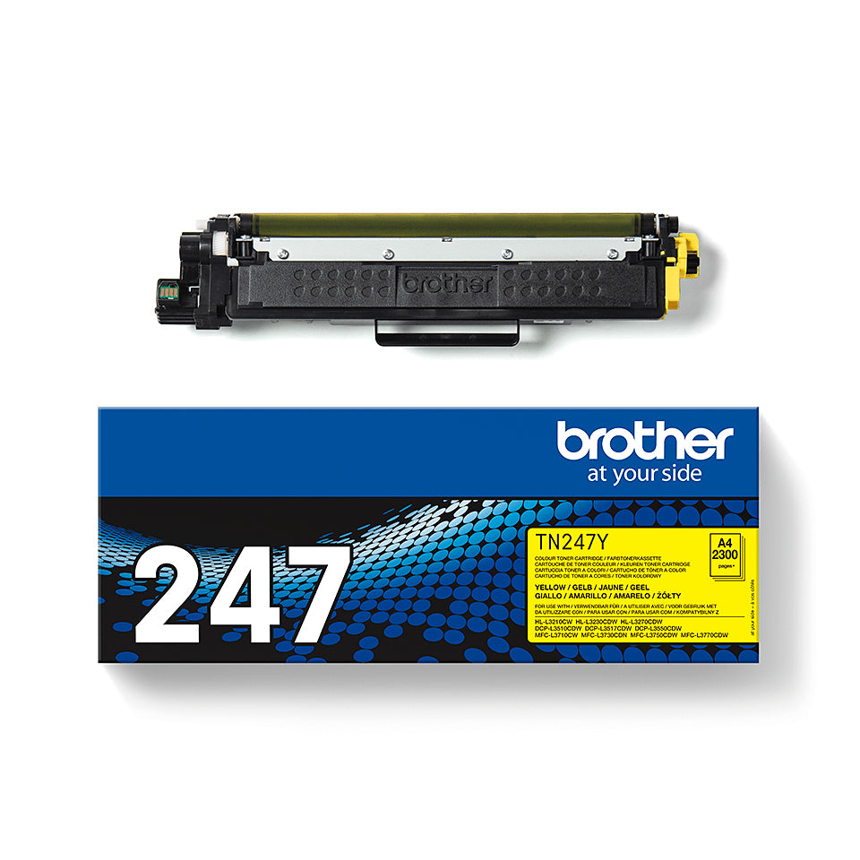 Brother TN-247Y tonerpatron 1 stk Original Gul