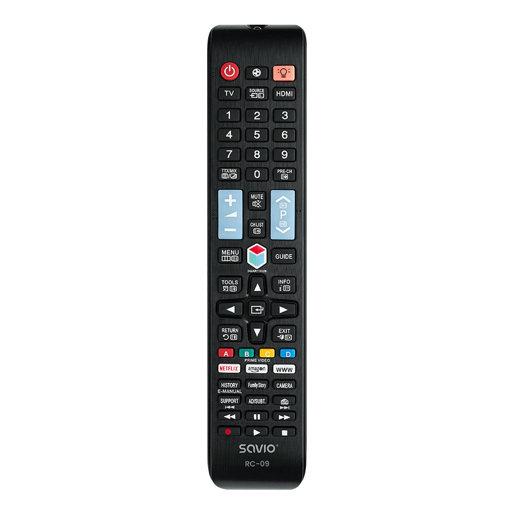 Savio RC-09 do TV Samsung - Smart TV fjernbetjening IR trådløs Tryk på knapper