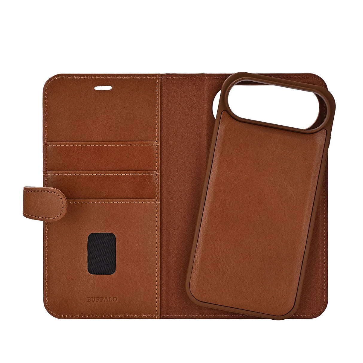 Wallet 2i1 MagSeries 3 Kortrum MagSeries Brun - iPhone 17 Air