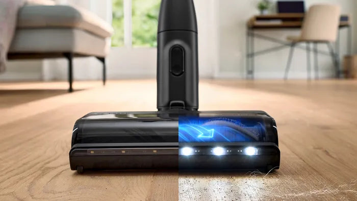 Bosch BCS1041WAC stav støvsuger & elektrisk kost Stick vakuum Batteri Dry HEPA Poseløs 0,4 L 23,5 W Sort, Hvid 4 At