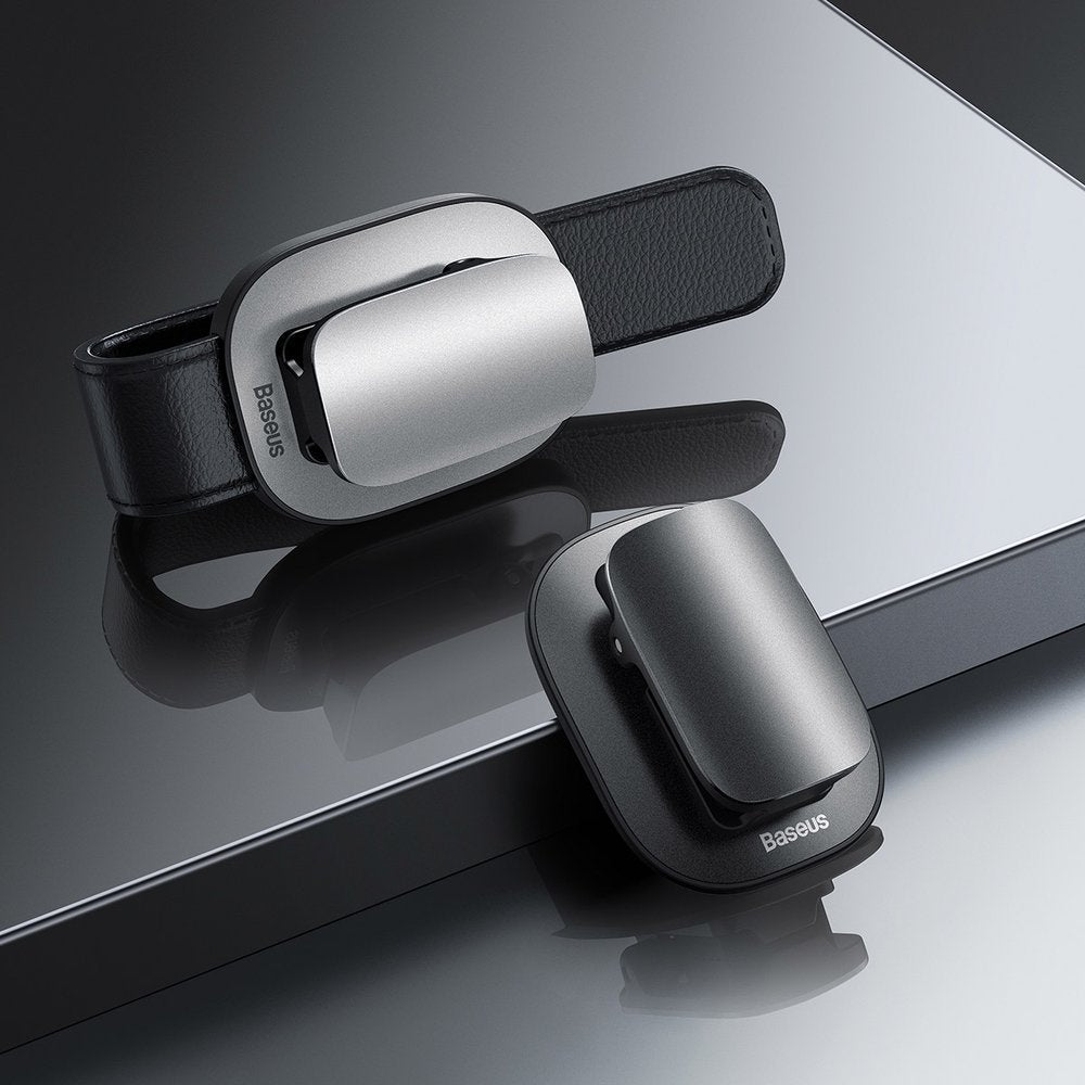 Baseus Car Holder Glasses Clip Silver (ACYJN-B0S)
