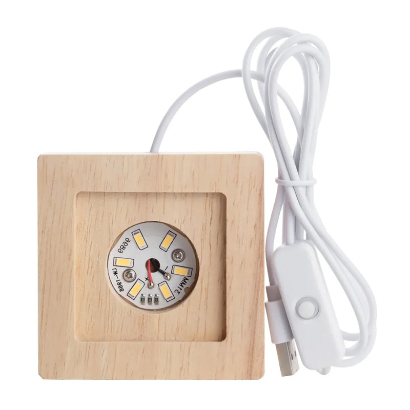 LED-base designet til at passe den rektangulære K9 xTool-kube