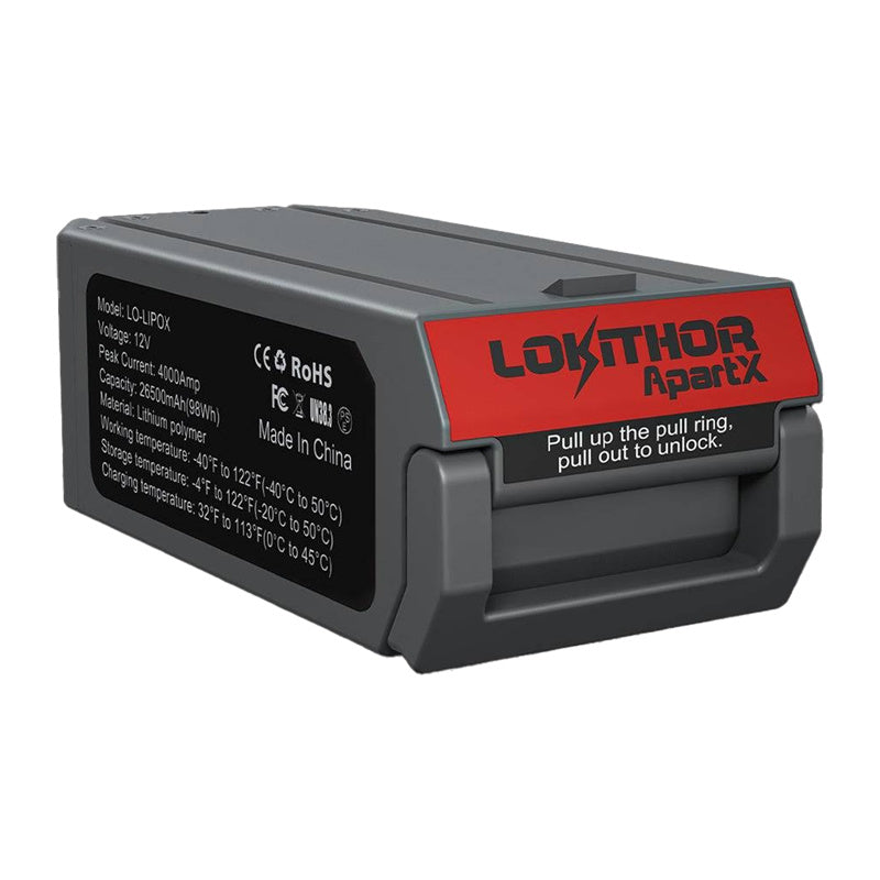 Bortset LOX-LIPOX 4000mAh 98Wh Batteri