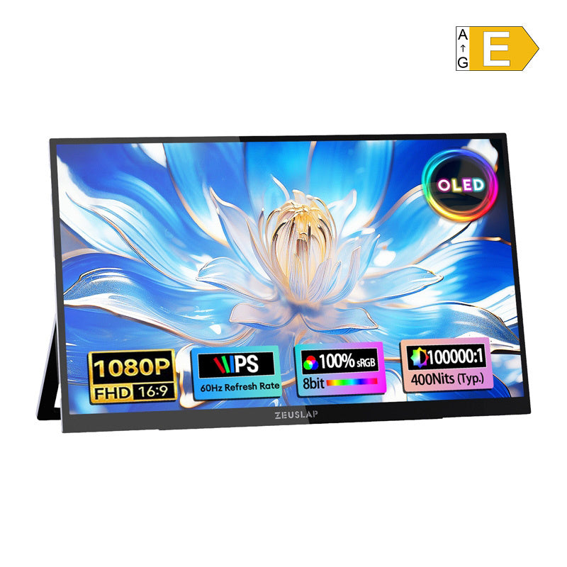 ZEUSLAP OL133ED Portable Monitor med en 13,3 "Touchscreen