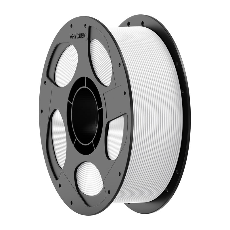 PETG-filament af enhver kubikform (hvidt) 1 kg