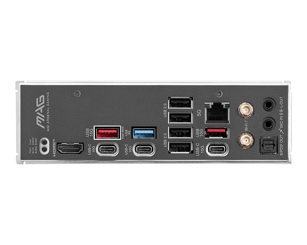 MSI MAG B850 TOMAHAWK MAX WIFI bundkort AMD B850 Sokkel AM5 ATX