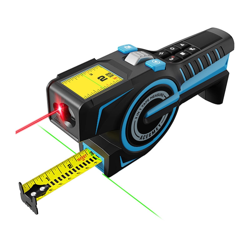 Mileseey DTX 10 Laser Distance Meter med et 100-meter målebånd