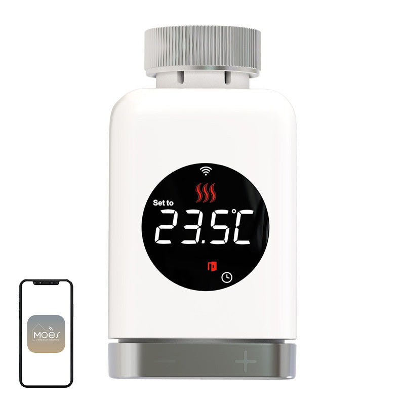 MOES TRV 801 ZigBee termostathoved