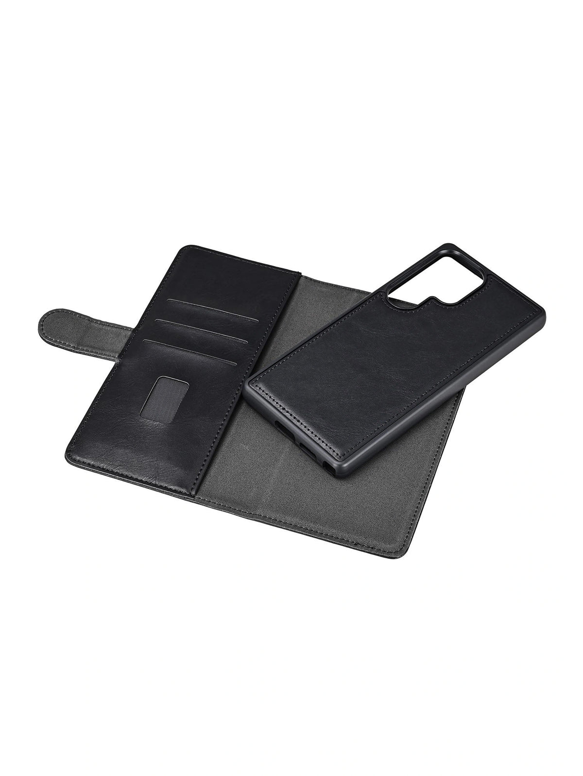 Wallet 2in1 3 Kort Sort - Samsung Galaxy S26 Ultra