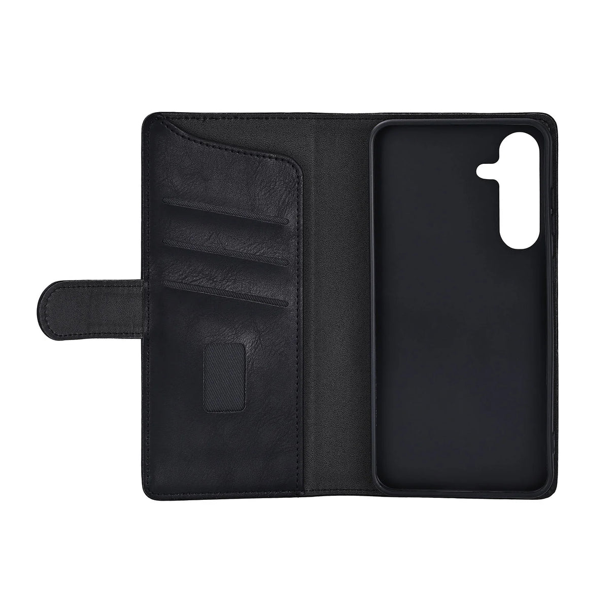 Wallet 3 Kortrum Sort - Samsung Galaxy S25 FE 5G