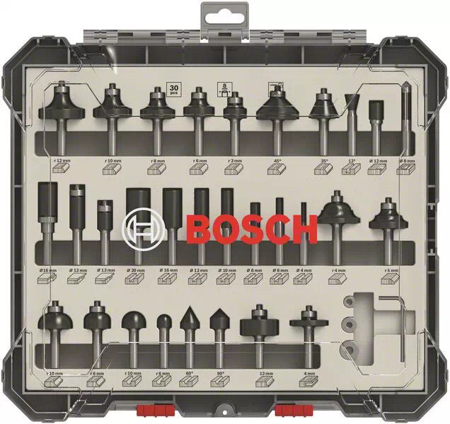 Bosch 2 607 017 475 fræser Bit sæt 30 stk