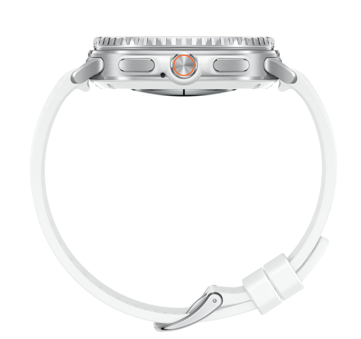 Samsung Galaxy Watch 8 Classic 3,3 cm (1.3") AMOLED 46 mm Digital 438 x 438 pixel Berøringsskærm Sølv Wi-Fi GPS (satellit)