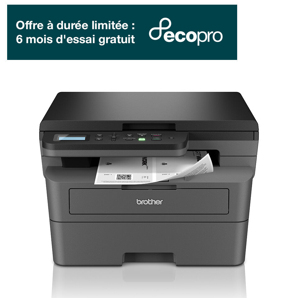 Brother DCP-L2620DW - alt-i-én A4 s/h-laserprinter