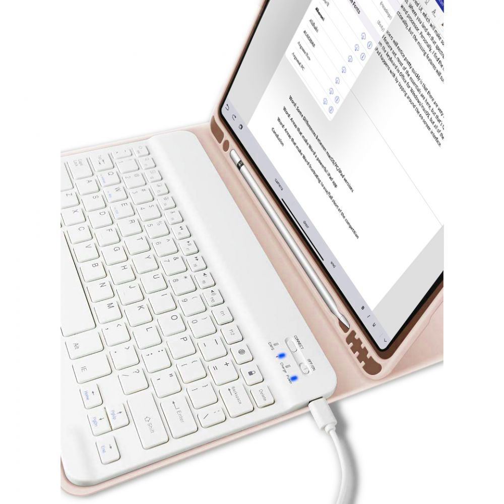 Tech Protect Sc Pen + Tastatur Ipad 10.9” 10/2022/11” 11/2025 Pink