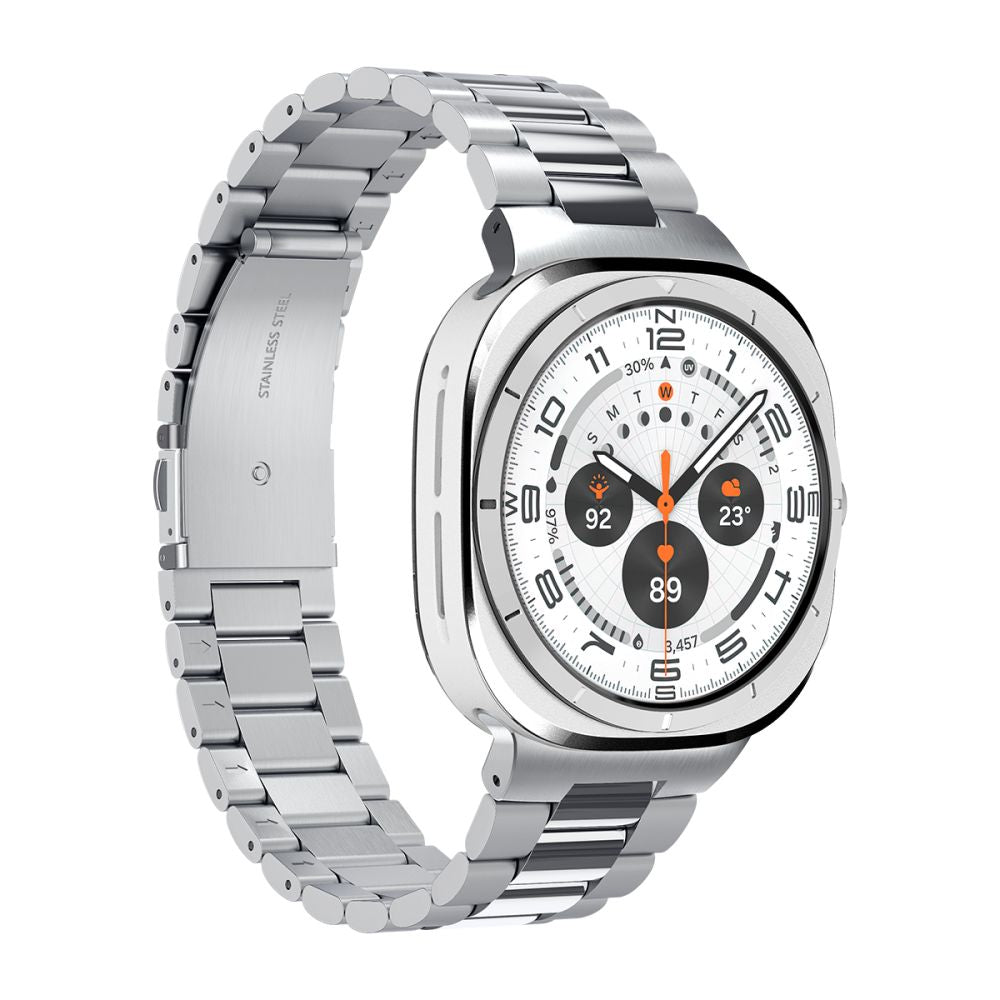 Spigen Modern Fit Band Samsung Galaxy Watch Ultra 1 / 2 2024 2026 (47 Mm) Sølv
