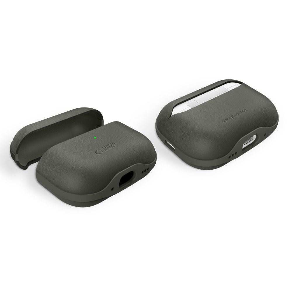 Tech Protect Naturalfit Apple Airpods Pro 3 Olivegrøn