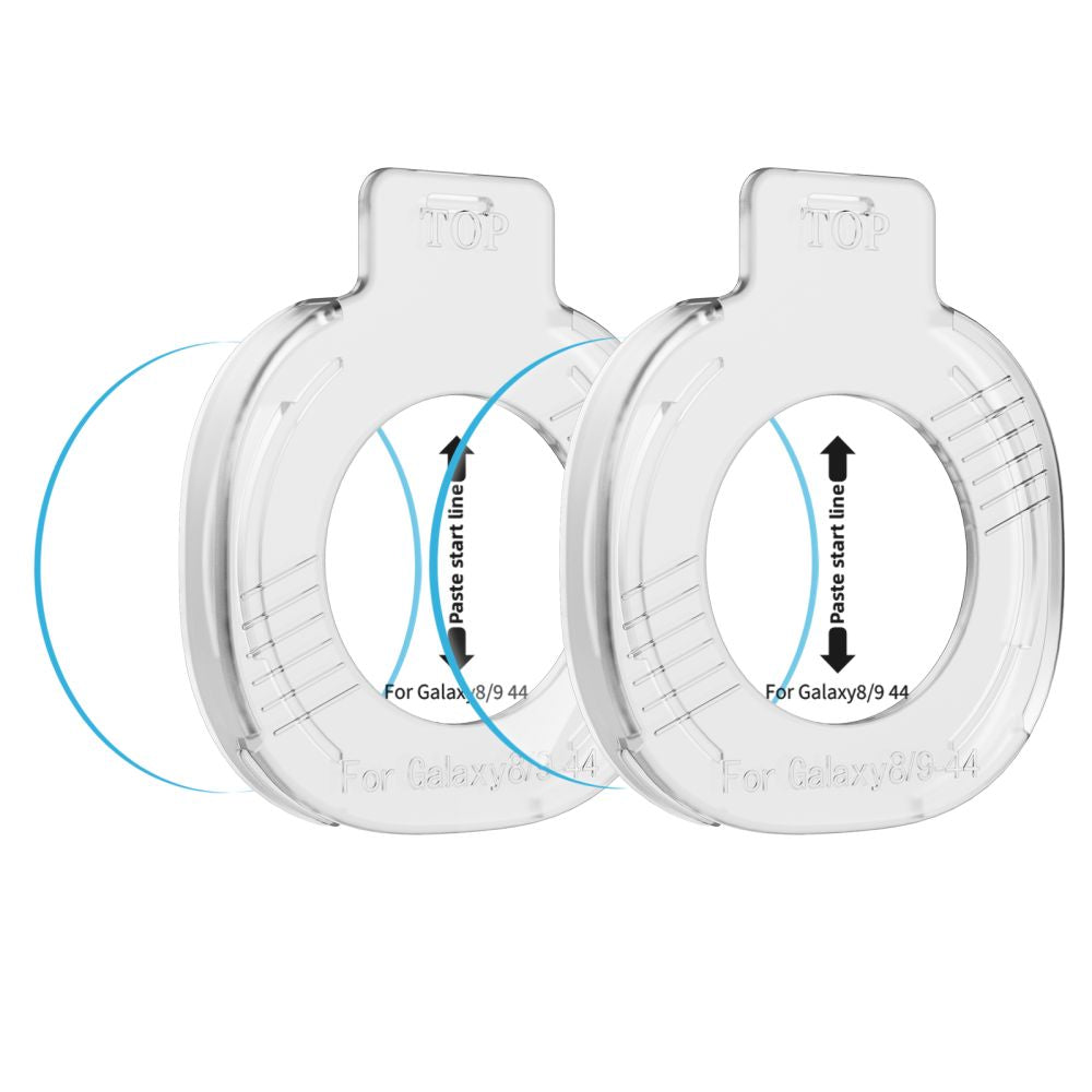 Hærdet Glas Tech Protect Easy Set+ 2 Pack Samsung Galaxy Watch 8/9 (44 Mm) Klar