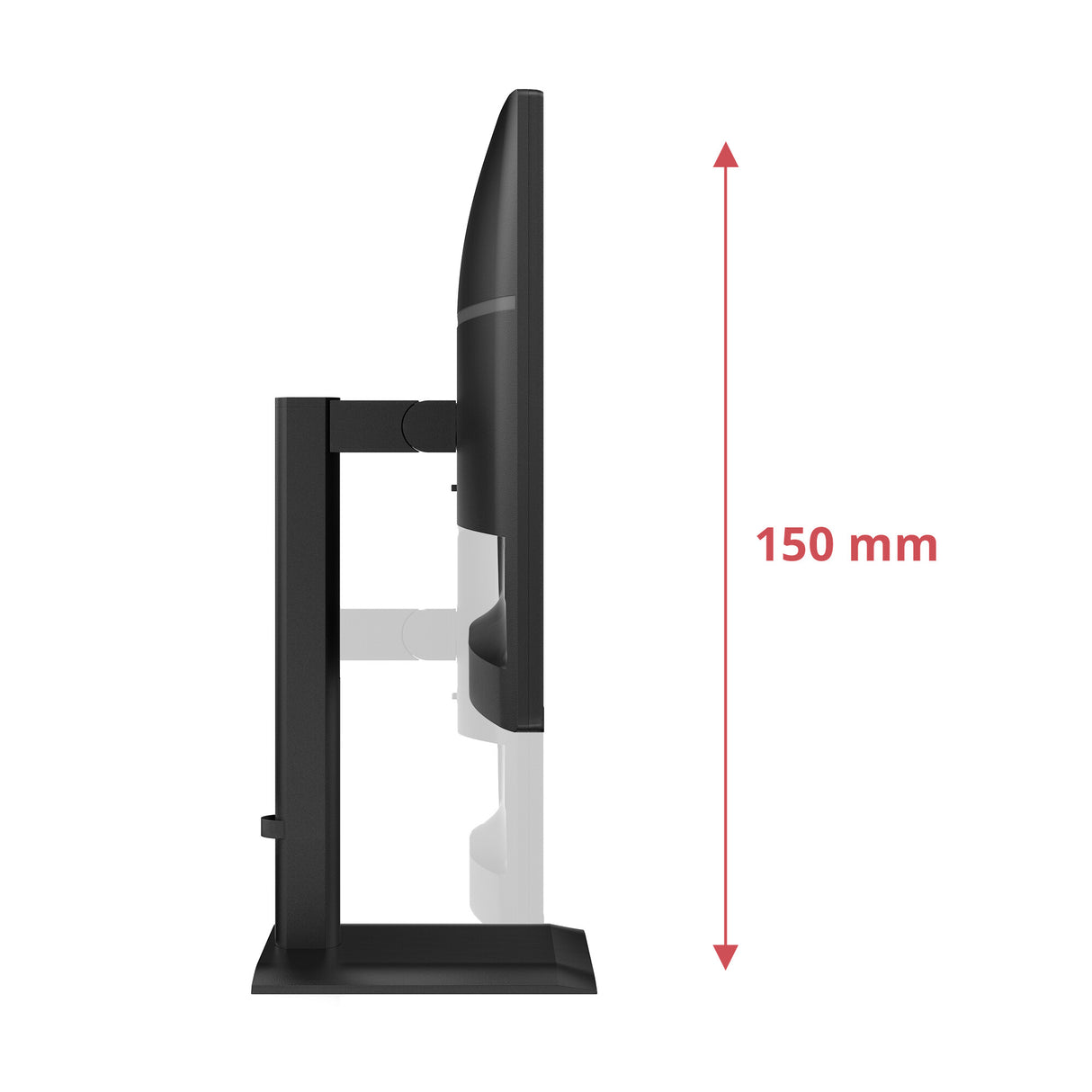 AOC 27E4CV computerskærm 68,6 cm (27") 1920 x 1080 pixel Fuld HD LED Sort