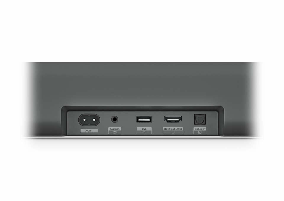 Philips TAB5109/10 SoundBar højttaler Grå 2.0 kanaler 60 W