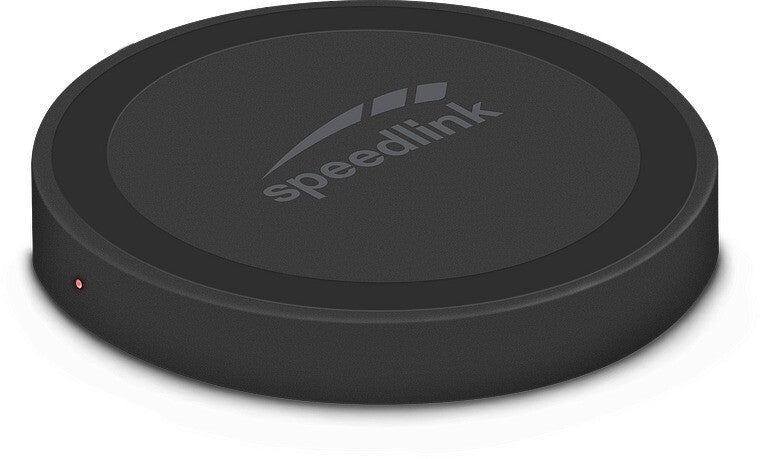 SPEEDLINK SL-690403-BK oplader til mobil enhed Smartphone Sort USB Trådløs opladning Hurtig opladning Automatisk