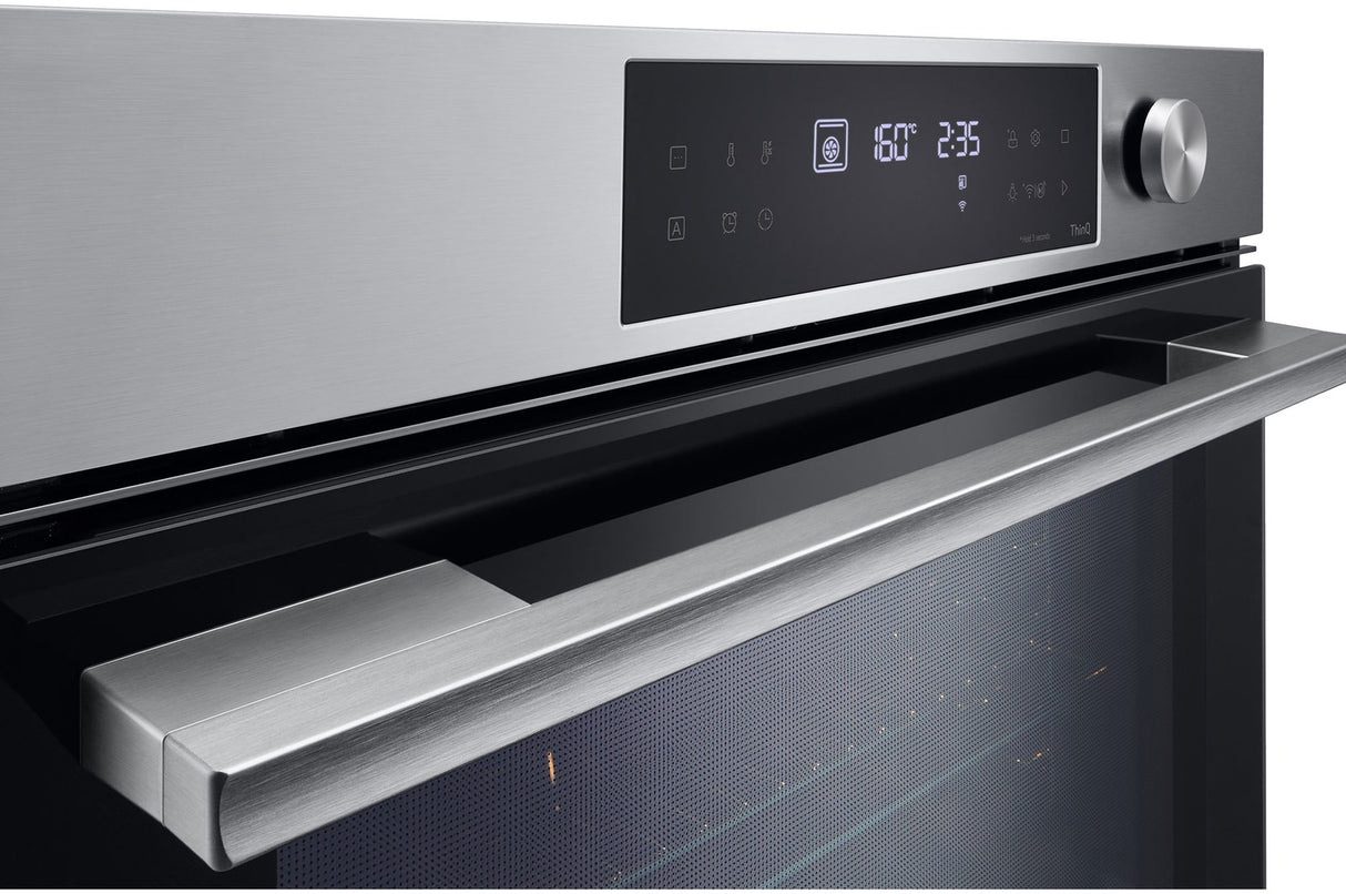 LG WSED7612S 76 L Sort, Rustfrit stål