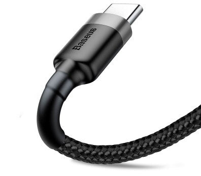 Baseus CATKLF-UG1 USB-kabel 3 m USB A USB C Sort