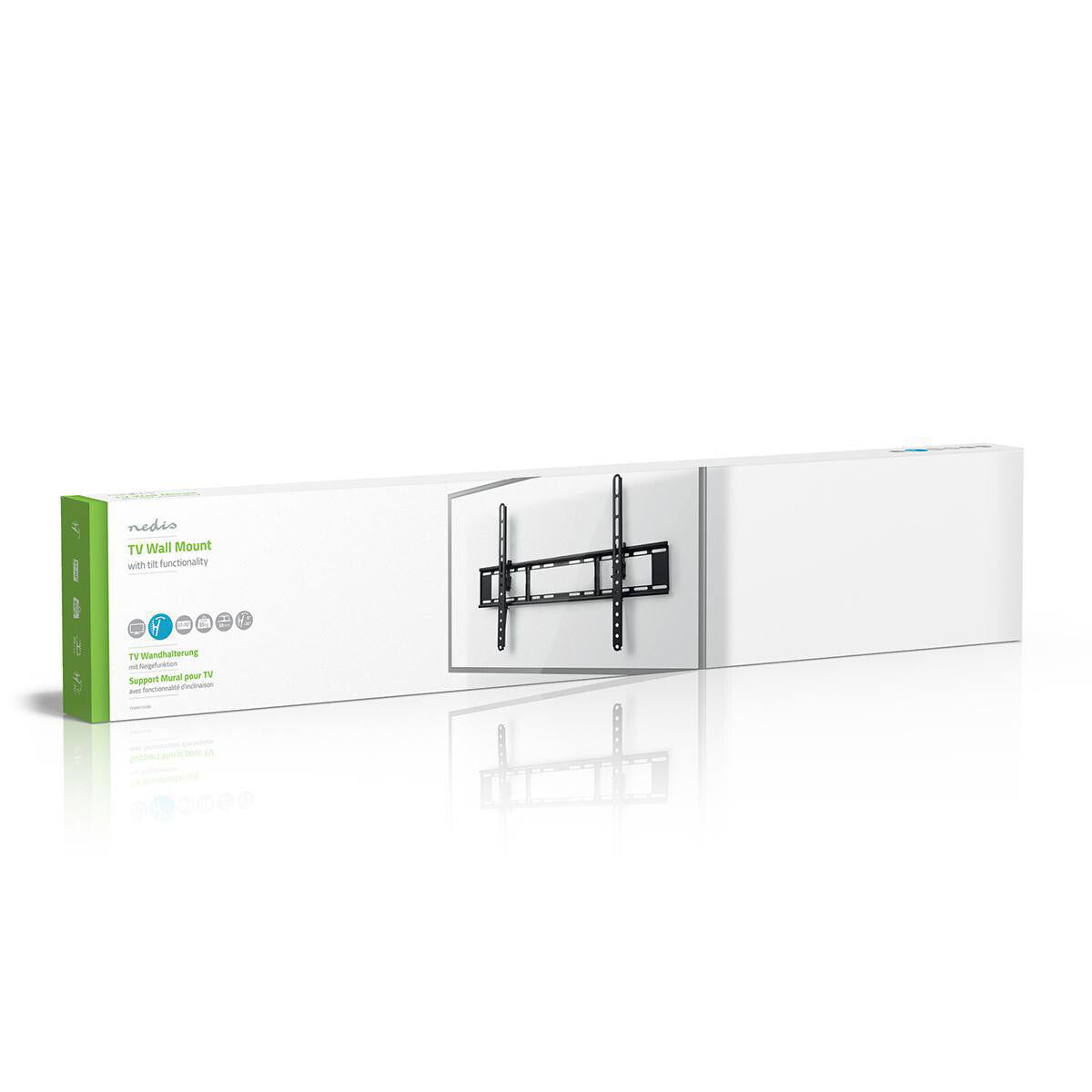 Nedis TVWM1151BK tv-beslag 177,8 cm (70") Sort