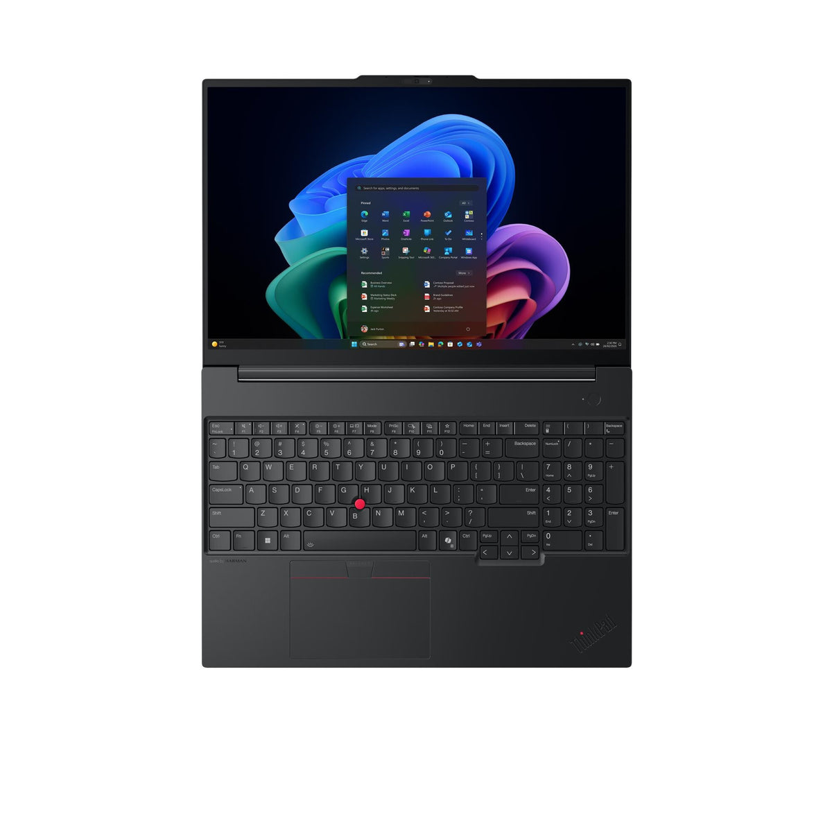 Lenovo ThinkPad E16 Gen 4 (Intel) Intel Core 5 320 Laptop 40.6 cm (16") WUXGA 16 GB DDR5-SDRAM 512 GB SSD Wi-Fi 7 (802.11be) Windows 11 Pro Black English