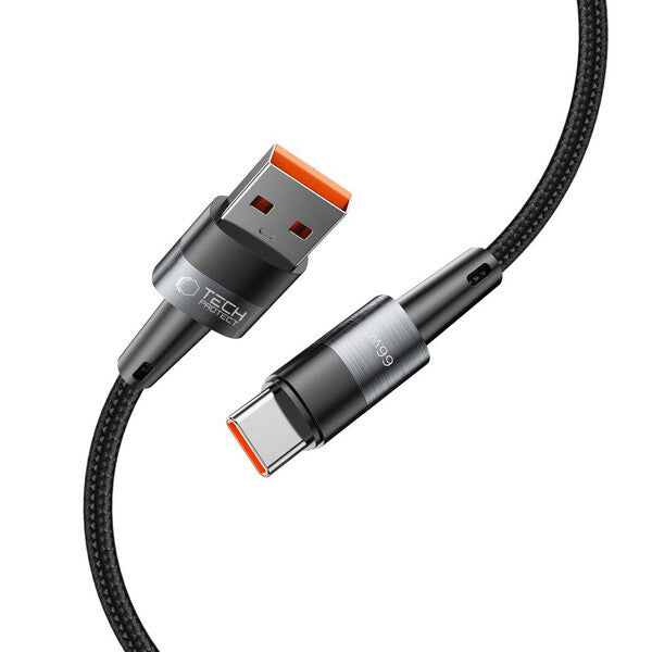 Tech-Protect 9490713934128 USB-kabel 0,25 m USB A USB C 0,48 Gbit/sek. 66 W Grå