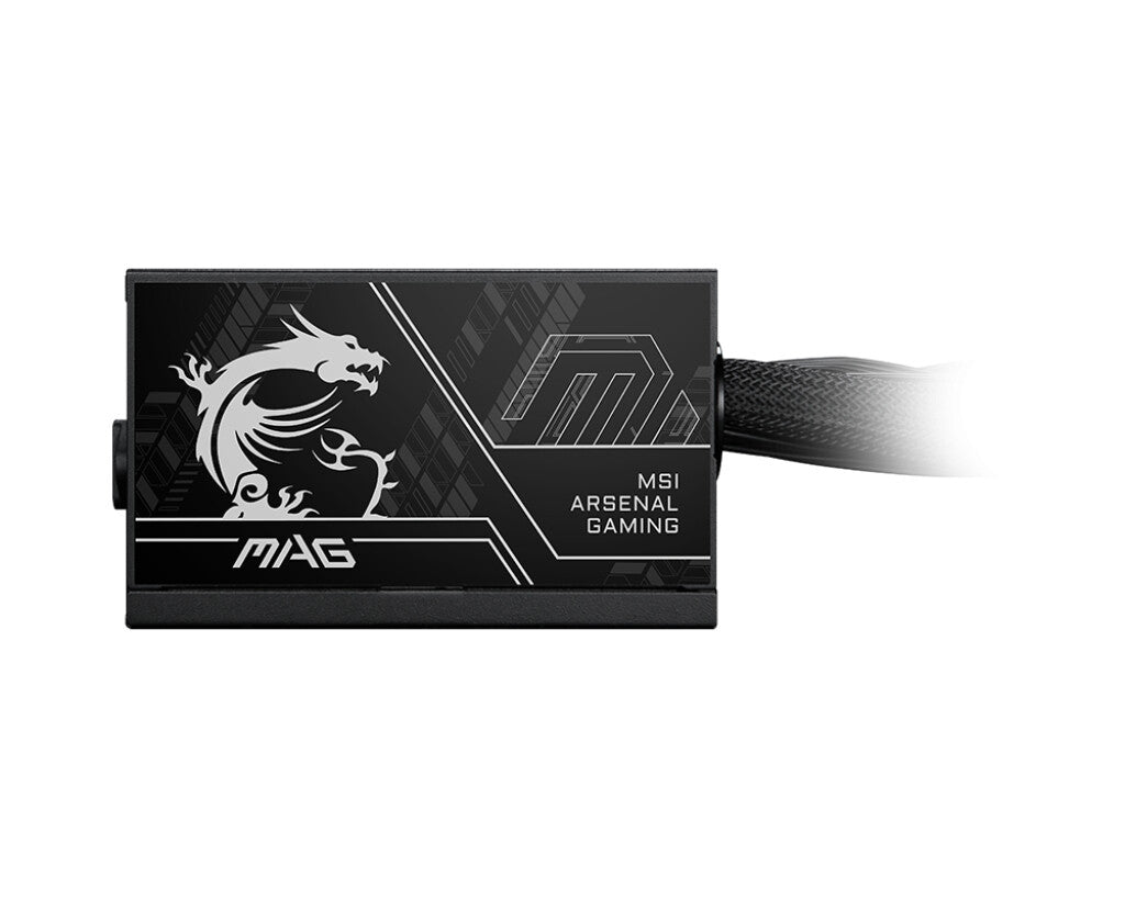 MSI MAG A650BN PCIE5 II enhed til strømforsyning 650 W 20+4 pin ATX ATX Sort