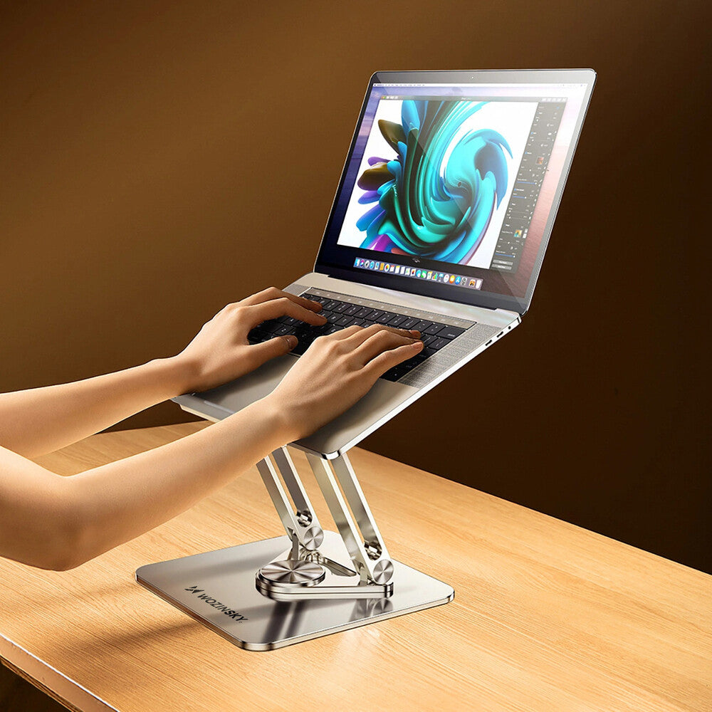 Wozinsky WRS-CPY84SS Stander til laptop og tablet Sølv 43,9 cm (17.3")