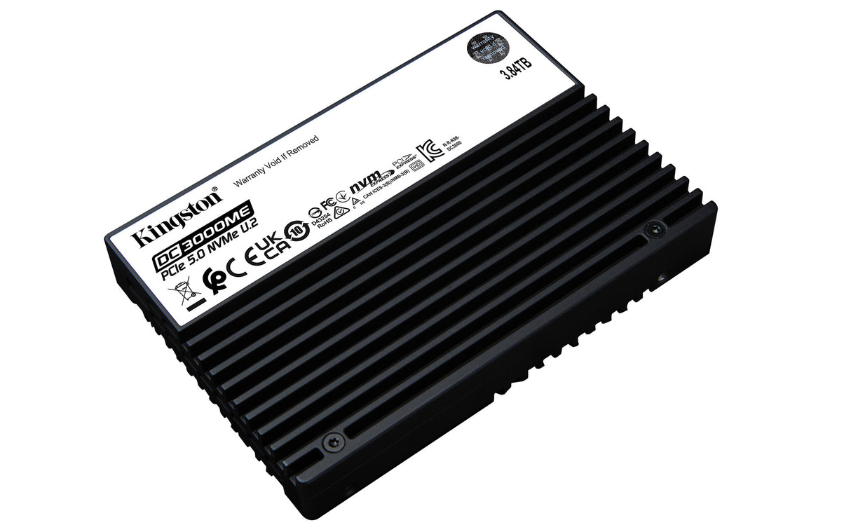 Kingston Technology 3,84 TB DC3000ME U.2 PCIe 5.0 NVMe TCG Opal Enterprise SSD