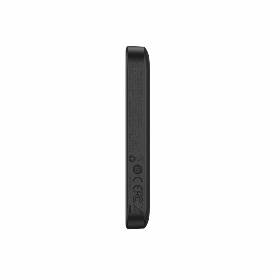 Baseus P10059002113-00 powerbank 6000 mAh Trådløs opladning Sort