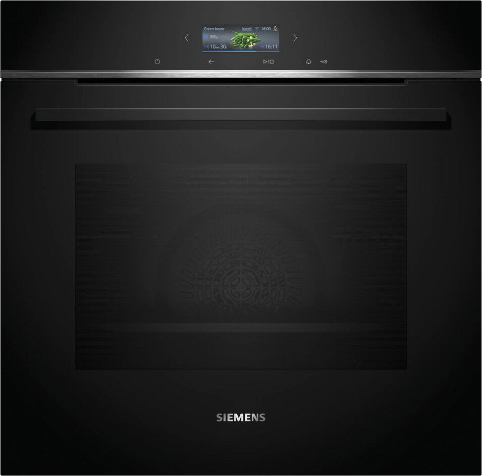 Siemens iQ700 HB774GLB1 ovn 71 L 3600 W Sort