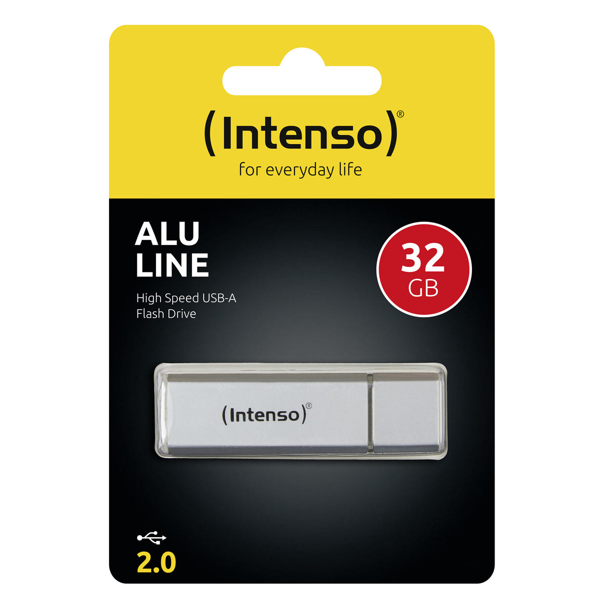 Intenso Alu Line USB-nøgle 32 GB USB Type-A 2.0 Sølv
