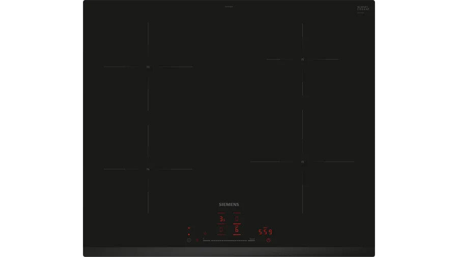 Siemens iQ100 EH631HEB1E kogeplade Sort Indbygget 60 cm Zone induktionskogeplade 4 zone(s)
