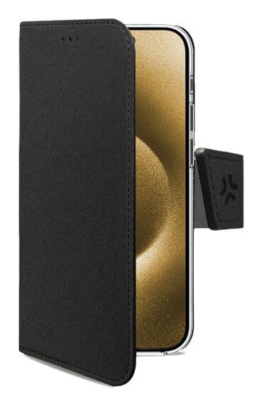 Celly WALLYMAG mobiltelefon etui 16,5 cm (6.5") Tegnebogsetui Sort