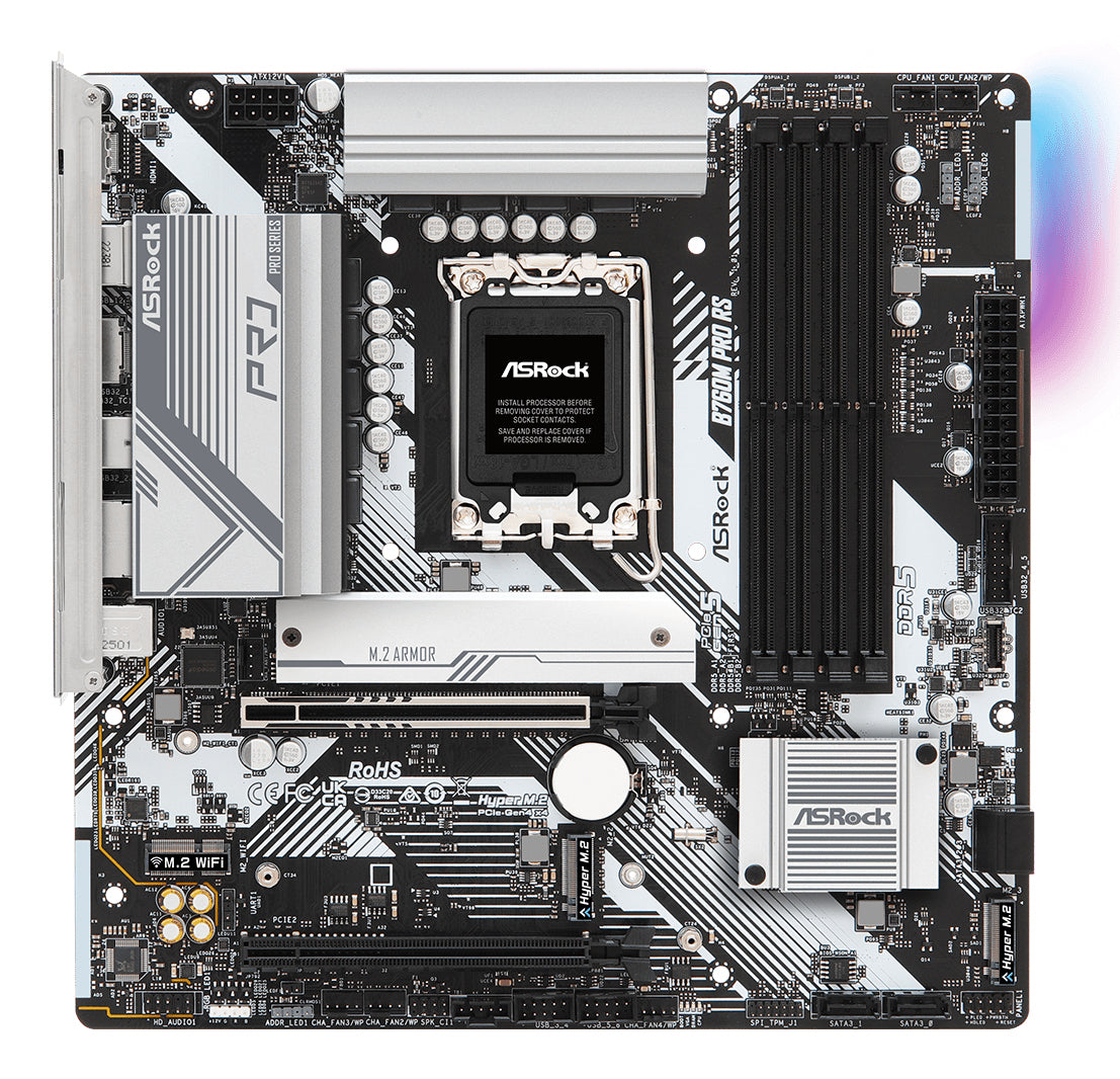 ASRock - B760M Pro RS, mATX DDR5 LGA1700