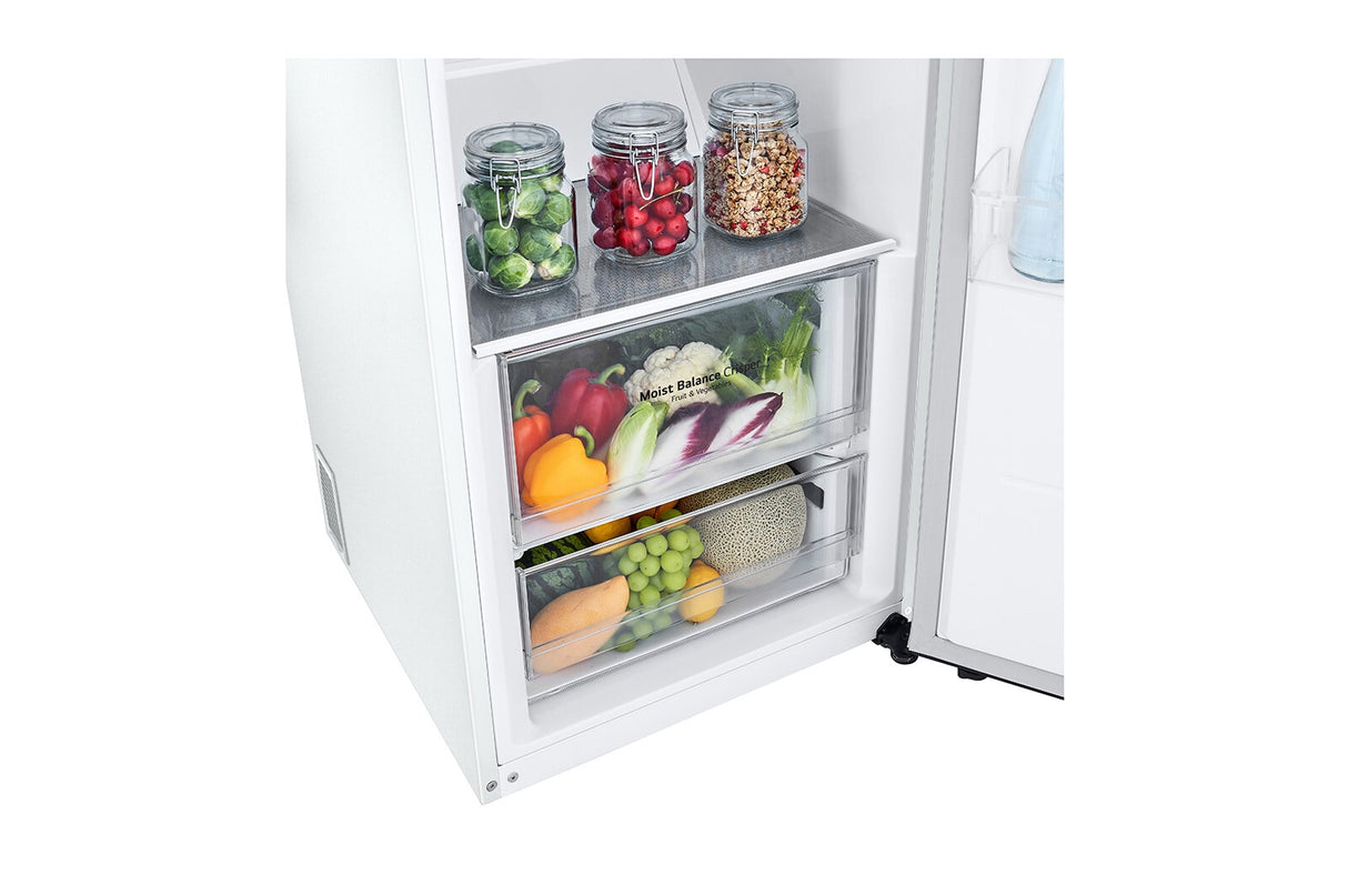 LG GLT51SWGSF køleskab Fritstående 386 L Hvid