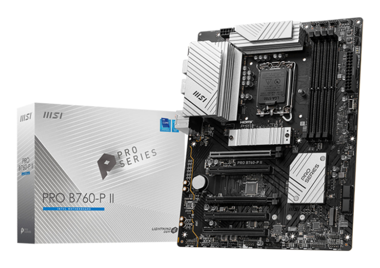 MSI PRO B760-P II bundkort Intel B760 LGA 1700 ATX