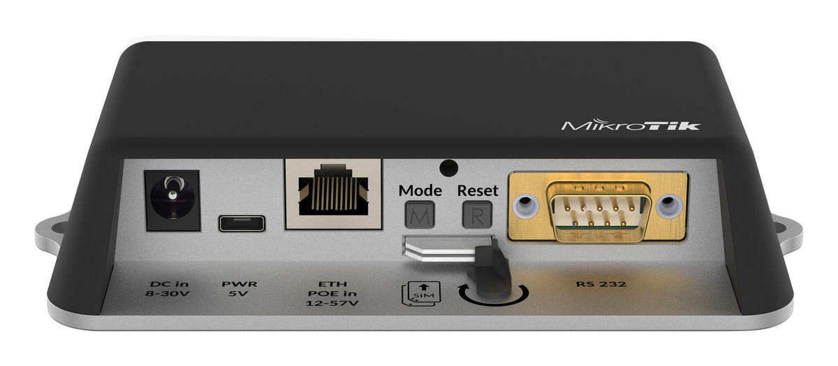 Mikrotik LtAP mini LTE kit (2024) 300 Mbit/s Strøm over Ethernet (PoE)