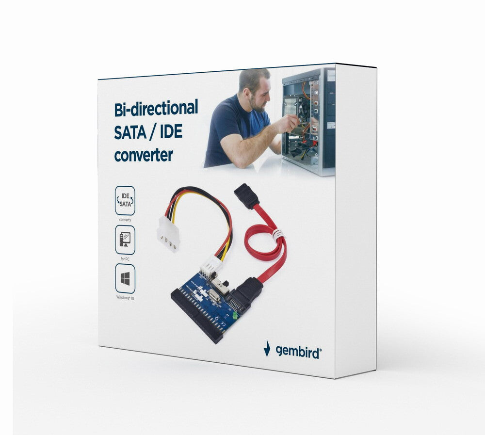 Gembird Bi-directional SATA/IDE converter interface-kort/adapter Intern