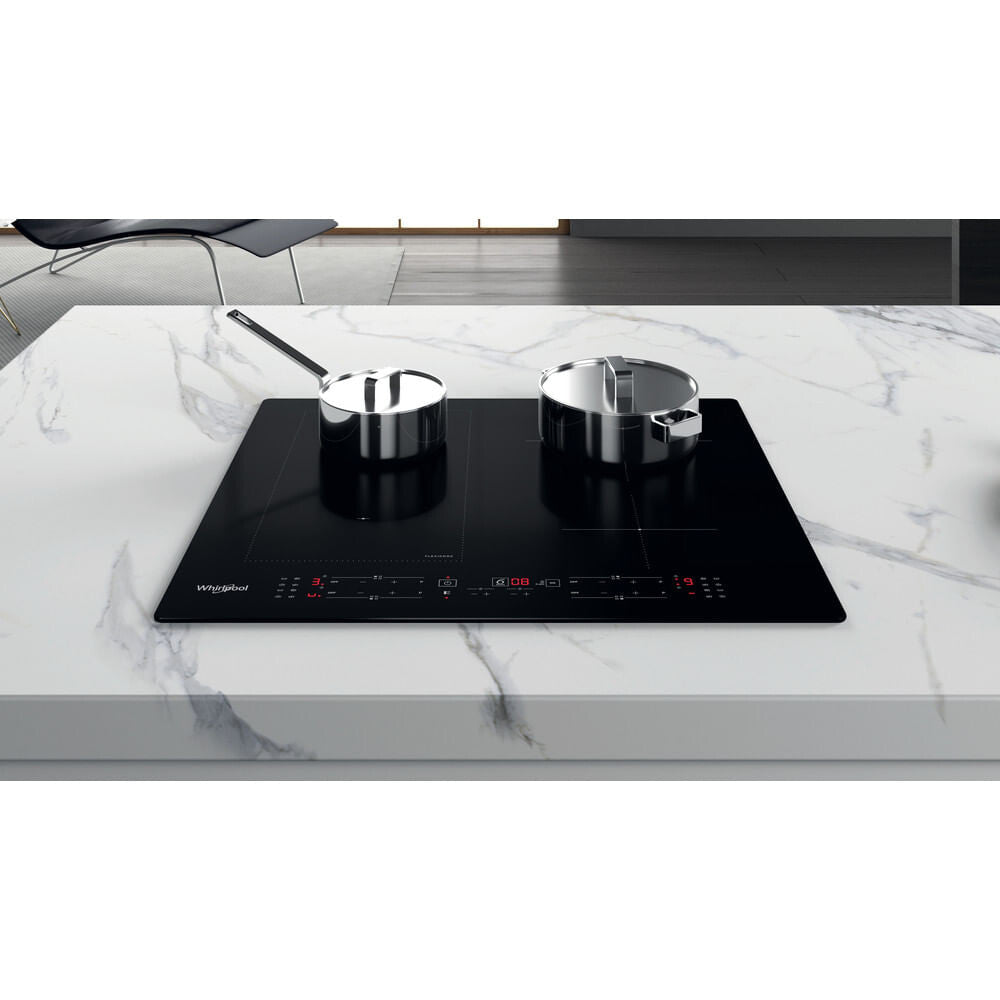 Whirlpool WL B8160 NE Sort Indbygget 59 cm Zone induktionskogeplade 4 zone(s)