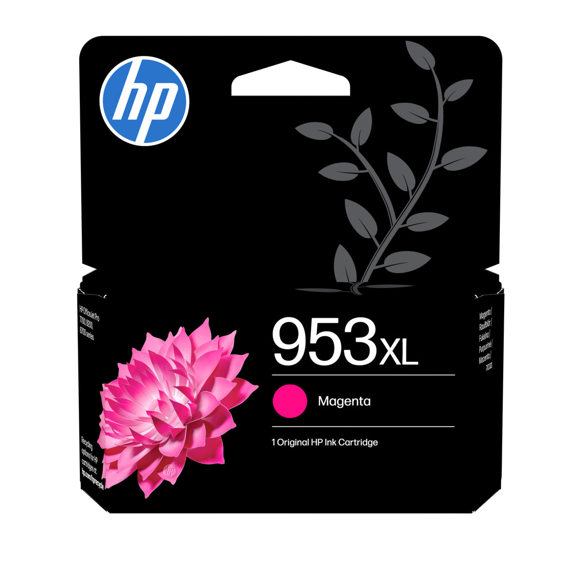 HP 953XL Magenta 1450 sider Blæk F6U17AE
