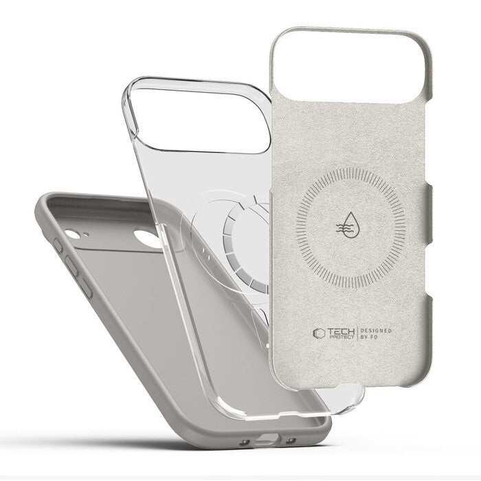 Tech-Protect 5906302330263 mobiltelefon etui 16,5 cm (6.5") Cover Grå