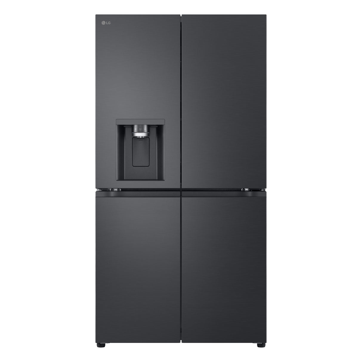 LG GML960EVBE side-by-side køle-fryseskab Fritstående 641 L Sort