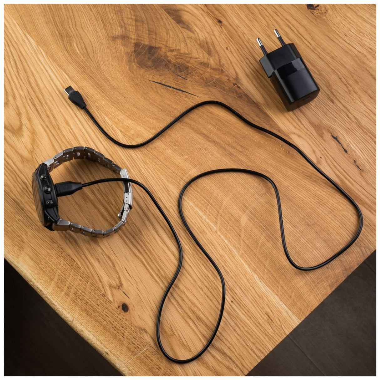 FIXED FIXDW-796-C oplader til mobil enhed SmartWatch Sort USB Indendørs