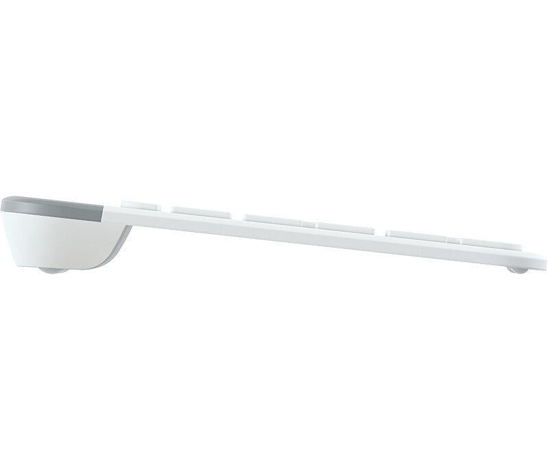 Logitech 920-009201 tastatur Mus inkluderet Universel RF trådløst QWERTY Nordisk Hvid